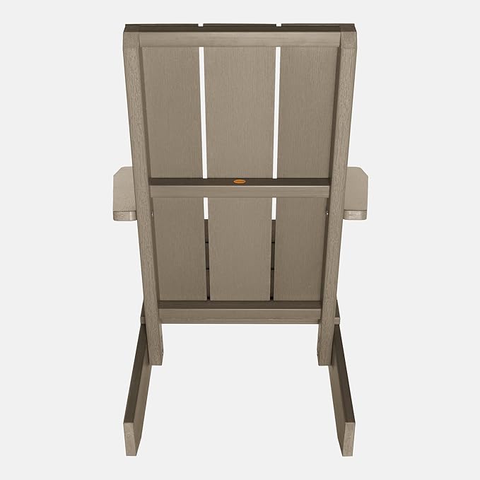 highwood Italica Modern Adirondack Chair, Woodland Brown