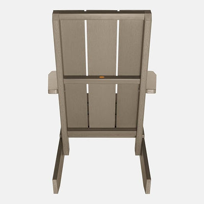 highwood Italica Modern Adirondack Chair, Woodland Brown