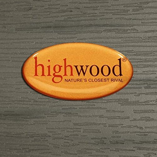 highwood Italica Modern Adirondack Chair, Coastal Teak
