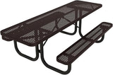 COATEDOUTDOORFURNITURE Heavy-Duty Portable ADA-Compliant Outdoor Picnic Table - Photo 1
