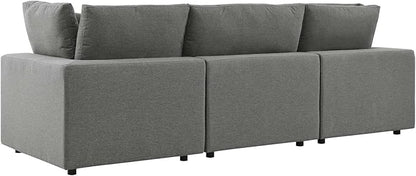 Modway EEI-5578-CHA Outdoor Patio Sofa, Charcoal
