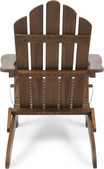 Christopher Knight Home Hollywood Adirondack Chair, Dark Brown