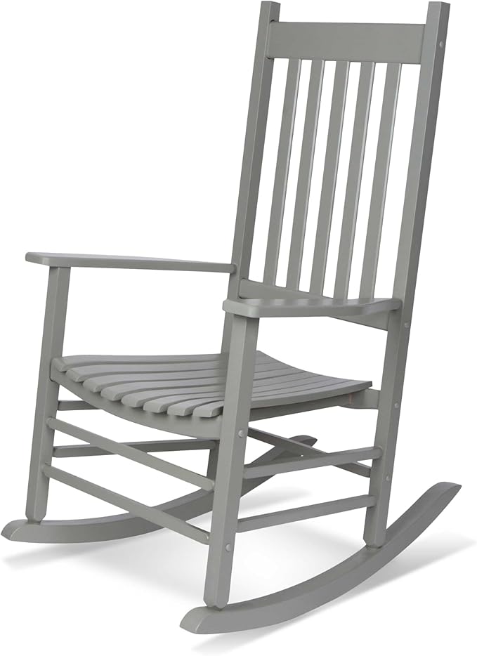 Shine Company Vermont Porch Rocker – Storm Gray