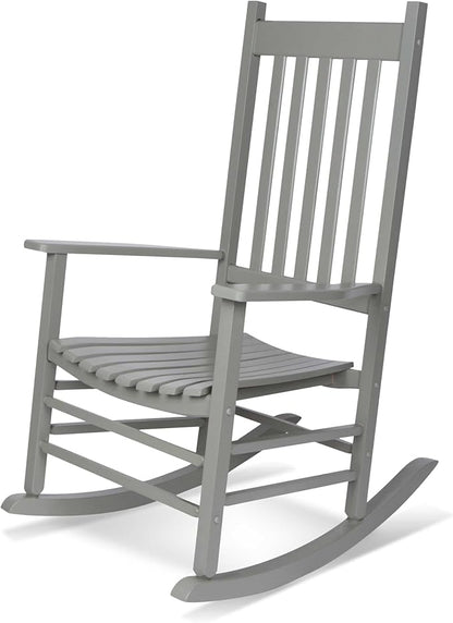 Shine Company Vermont Porch Rocker – Storm Gray
