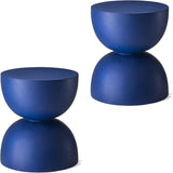 Glitzhome Outdoor Side Tables Set of 2 - Photo 1