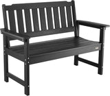 VEVOR Outdoor Bench, 50.5 inch, 800 lbs Weight Capacity for 2-3 Persons - Photo 1