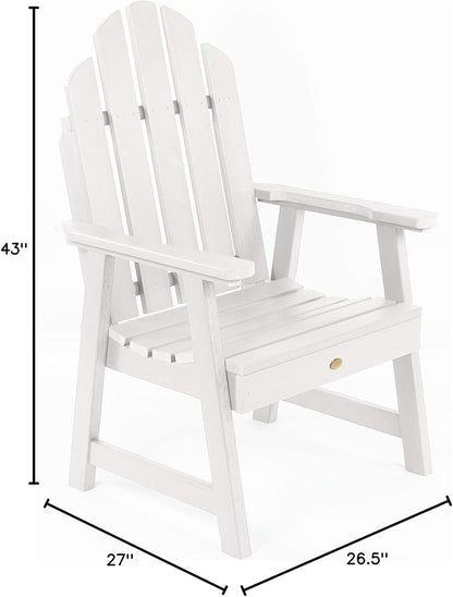 Highwood Classic Westport Patio and Garden Chair, White