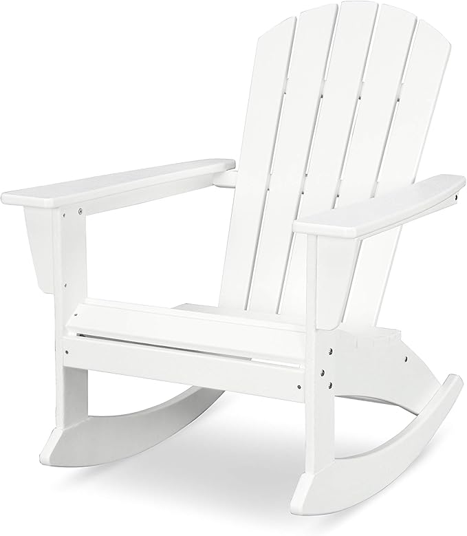 POLYWOOD® Nautical Rocker, White