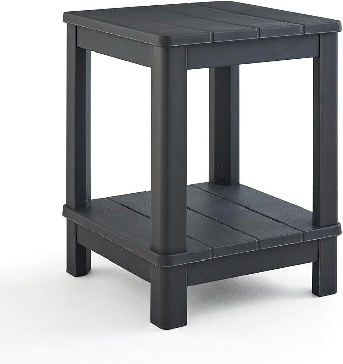 Keter Deluxe Adirondack Side Table - Graphite