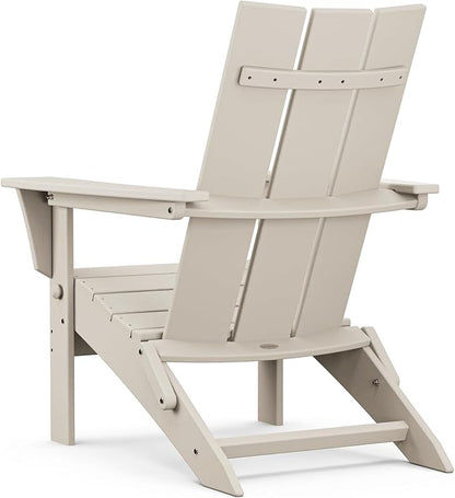 POLYWOOD Modern Folding Adirondack Chair