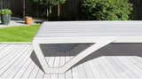Outdoor Chaise Lounge with Table - Photo 2