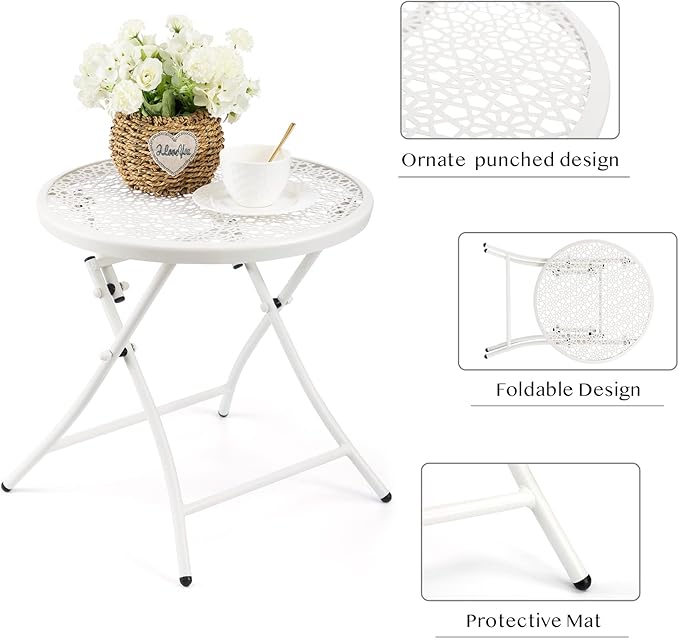 TeoKJ Folding Outdoor Side Tables - Photo 7