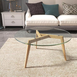 Royalty 60" Inch Round Tempered Glass Table Top – Clear Table Top Glass – Useful for Replacement, Tabletop Protector - Photo 5