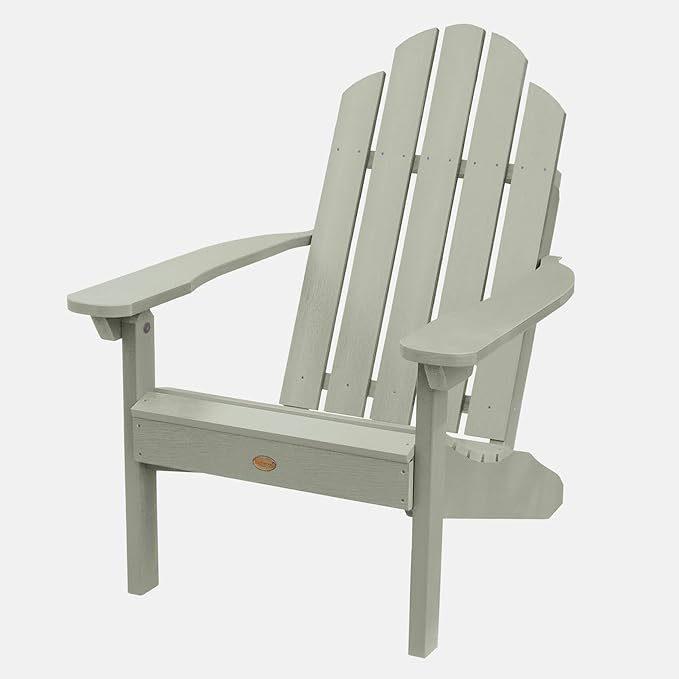 highwood 2 Classic Westport Adirondack Chairs with Folding Side Table, Eucalyptus