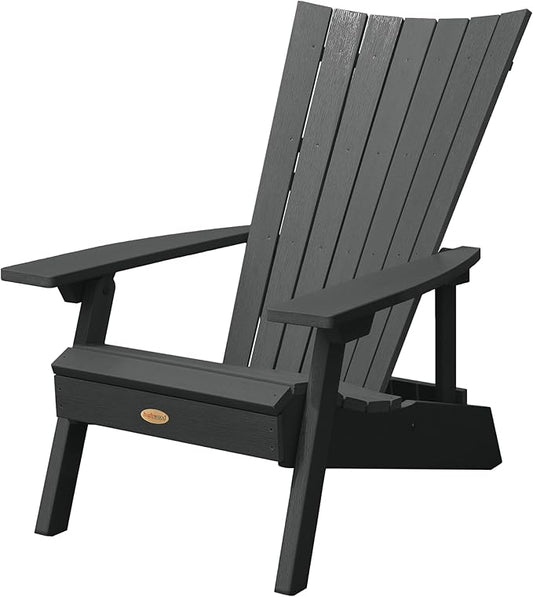highwood Manhattan Beach Adirondack Chair, Black