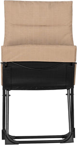 Abba Patio Heavy-Duty Outdoor Chaise Lounge Chair, Reclining Folding Camping Chair with Removable Footrest - Photo 4