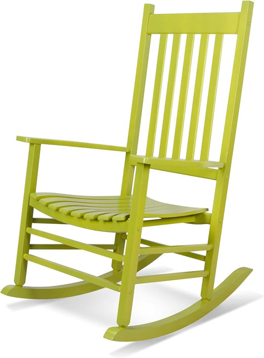 Shine Company Vermont Porch Rocker – Lime