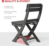 Costaelm Outdoor Patio Modern Folding Dining Chair - Photo 4