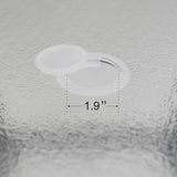 Round Outdoor Dining Table for 4 Person, 40 inch Glass Top - Photo 6