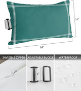 T&H XHome Outdoor Pillow for Chaise Lounge Chair - Photo 3
