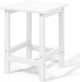Costaelm 3 piece Patio Set, Outdoor Modern Adirondack Table and Chairs - Photo 4