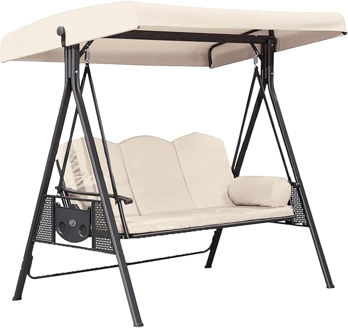 3 Seat Patio Swing Canopy Replacement 75" x 47" - Photo 1