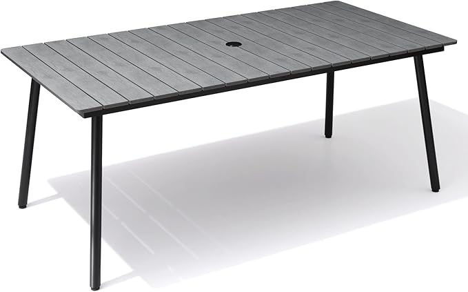 70" Patio Outdoor Dining Table for 6 - Photo 1