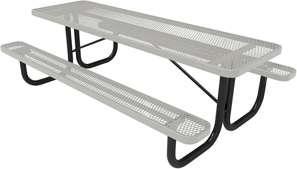 COATEDOUTDOORFURNITURE Heavy-Duty Portable Outdoor Picnic Table - Photo 1