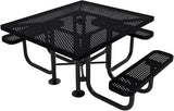 COATEDOUTDOORFURNITURE Coated Outdoor Furniture Heavy-Duty Portable ADA-Compliant Outdoor Picnic Table with Umbrella - Photo 1