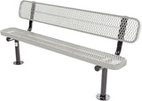 COATEDOUTDOORFURNITURE Coated Outdoor Furniture Heavy-Duty Outdoor Bench Thermoplastic Coated, Expanded Metal - Photo 1