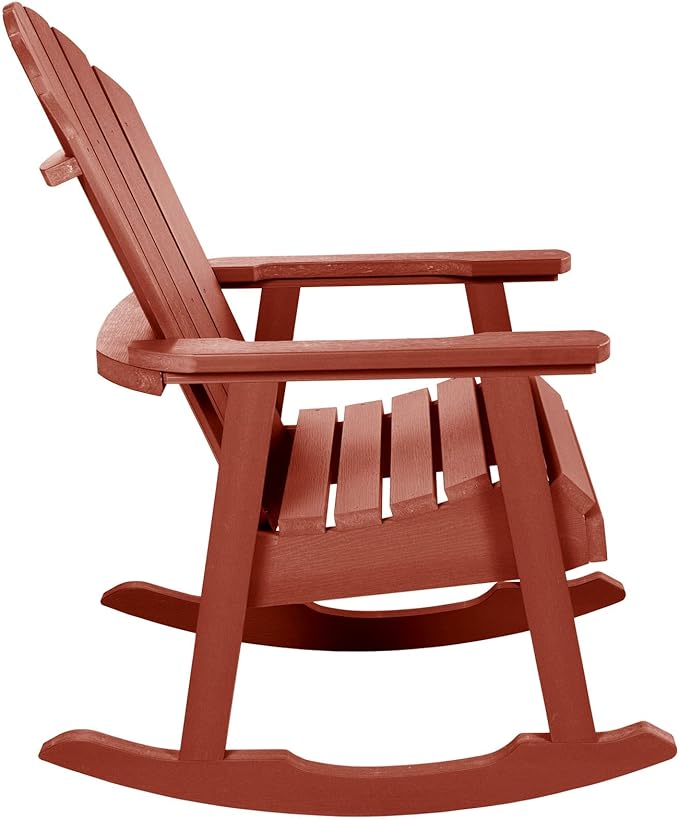 Highwood Hamilton Rocking Chair, Rustic Red