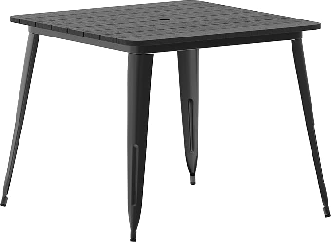 Taylor & Logan Ani Outdoor Dining Table with Umbrella Hole - Photo 3