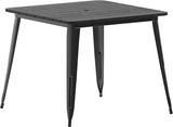 Taylor & Logan Ani Outdoor Dining Table with Umbrella Hole - Photo 3