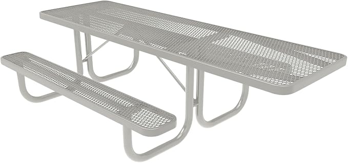 COATEDOUTDOORFURNITURE Heavy-Duty Portable ADA-Compliant Outdoor Picnic Table - Photo 1