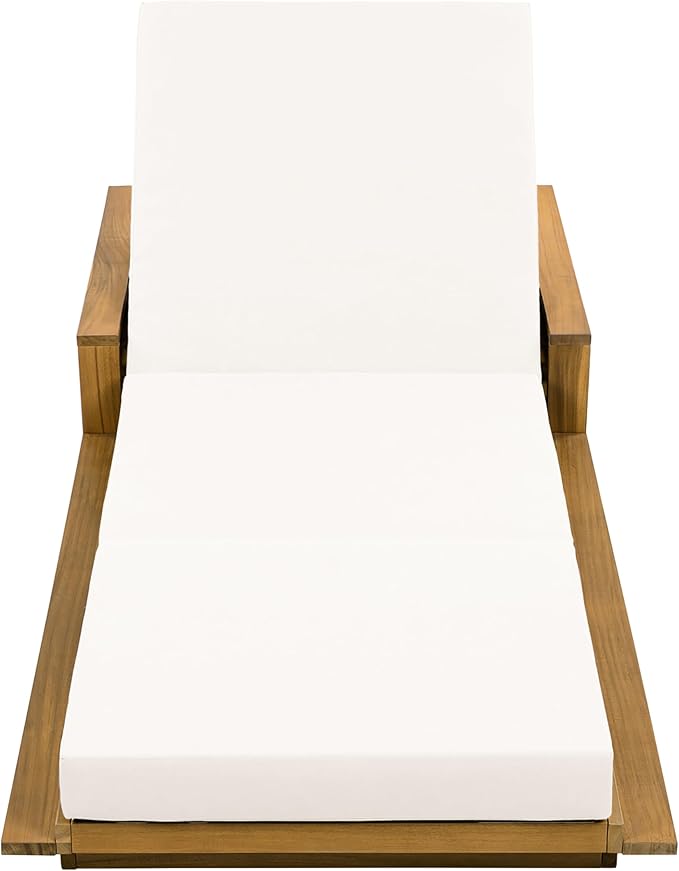 Merax Patio Chaise Lounge with 4-Position Adjustable Backrest - Photo 5