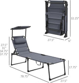 3-in-1 Oversized Sun Tanning Chair with Mat & Face Hole - Photo 3