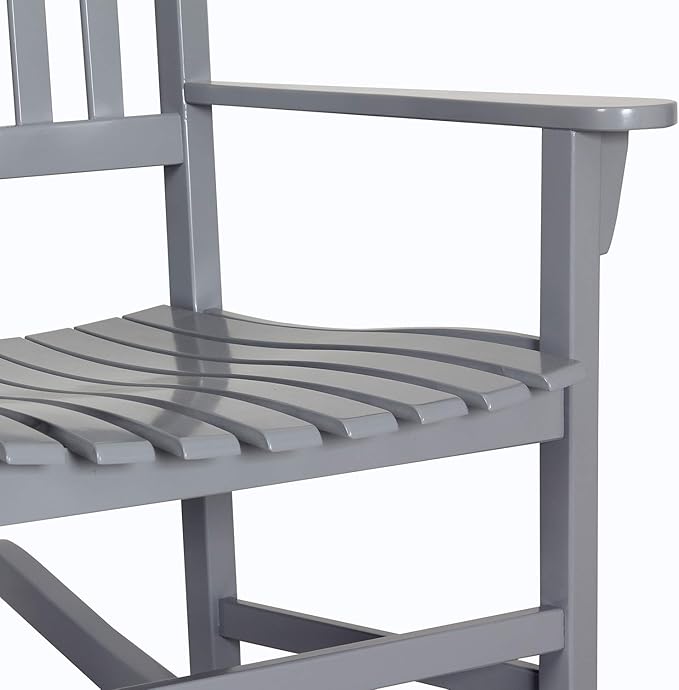 Cambridge Casual Bentley Porch Rocking Chair, Slate Gray