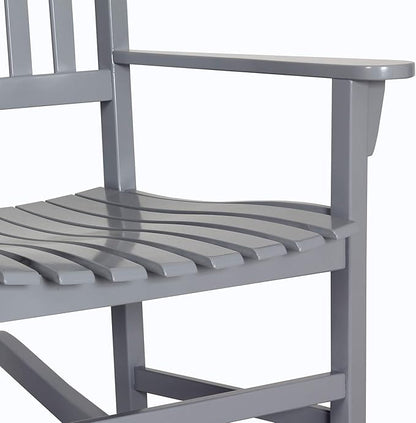Cambridge Casual Bentley Porch Rocking Chair, Slate Gray