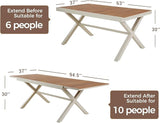 Grand patio Expandable Patio Dining Table - Photo 2