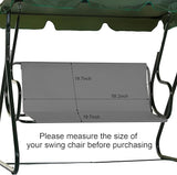 Outdoor Porch Patio Swing Seat Cover - Photo 3