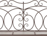 (Fast Delivery) Garden Bench Metal Frame Outdoor Seating Furniture - Photo 5