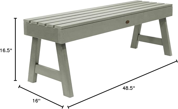 Highwood Weatherly Picnic Bench, 4ft, Eucalyptus