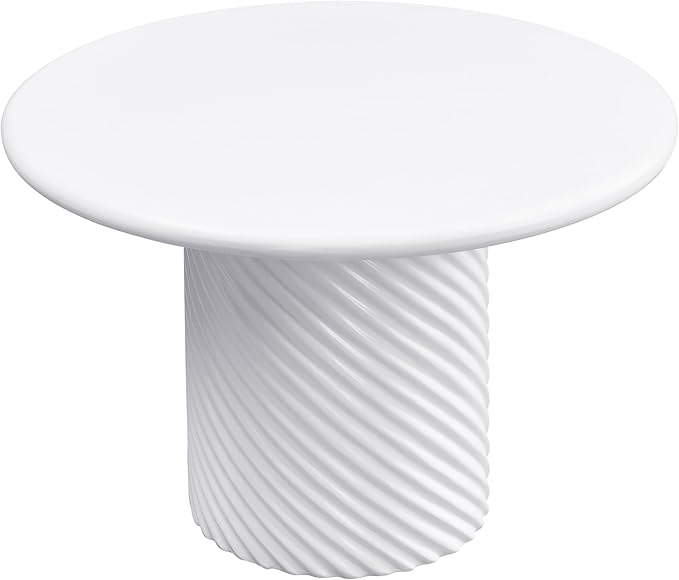 Christopher Knight Home Modern Roski 43" Round Outdoor Dining Table, Modern Patio Dining Table for 4 - Photo 6