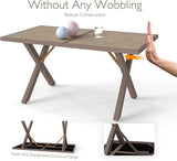 Aluminum Outdoor Dining Table - All-Weather Exposure - Photo 7