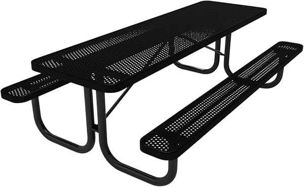 COATEDOUTDOORFURNITURE Heavy-Duty Portable Outdoor Picnic Table - Photo 1