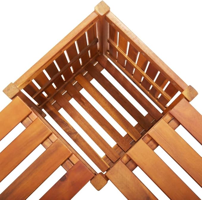 (Fast Delivery) Garden Bench, Outdoor Furniture, Solid Wood, for Porch, Pool, Garden, Lawn, Balcony, Backyard - Photo 6