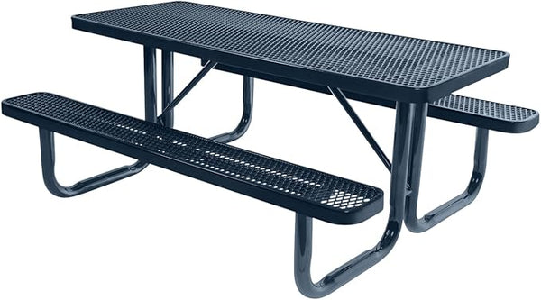 COATEDOUTDOORFURNITURE Heavy-Duty Portable Outdoor Picnic Table - Photo 1