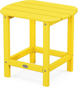 POLYWOOD SBT18LE South Beach 18" Outdoor Side Table, Lemon - Photo 1