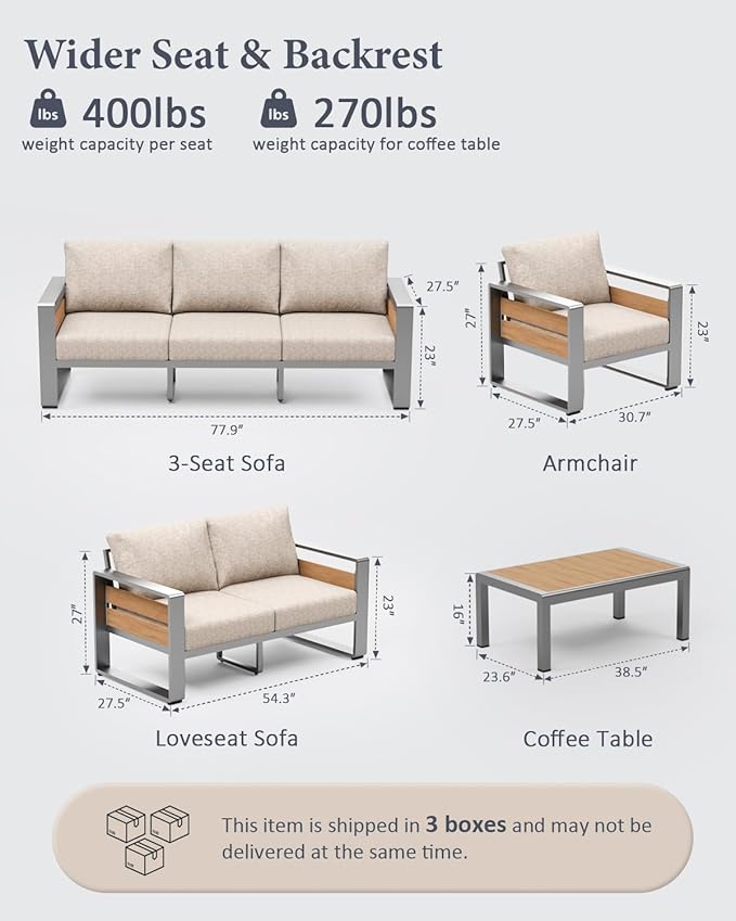 ZANDOR Outdoor Patio Conversation Sets - Photo 2