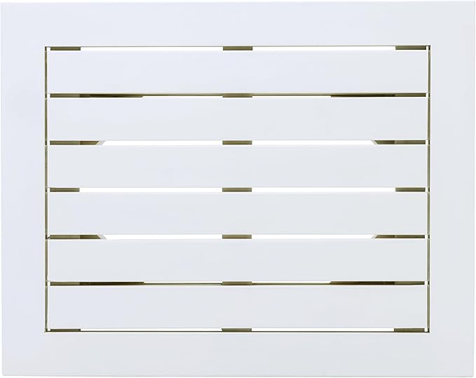 Christopher Knight Home Selma Acacia Wood Outdoor Side Table, Decorative Rectangular Small Accent Table, Weather Resistant Patio End Table for Balcony Beach Pool Side, Slatted Design, White PU